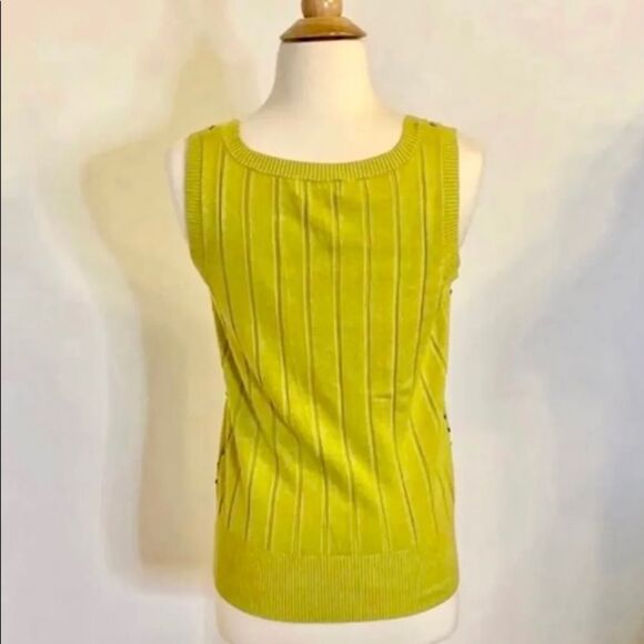 Calvin Klein Studded Sweater Vest - Picture 3 of 5